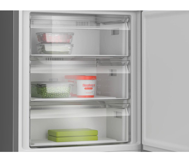 Lodówka Bosch KGN49OCAF PerfectFit No Frost 203cm Antracytowa Stal Komora Zero 440L - 1516142 - zdjęcie 8